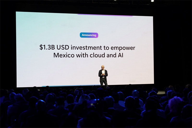 Microsoft Announces $1.3 Billion Investment in AI and Cloud Infrastructure in Mexico