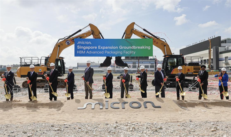 Micron Breaks Ground on $7 Billion Advanced Packaging Facility in Singapore - IC Manufacturing